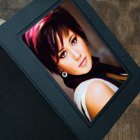 5x7 Buckeye Folder Ebony/Black 5x7 Buckeye Folder Ebony/Black